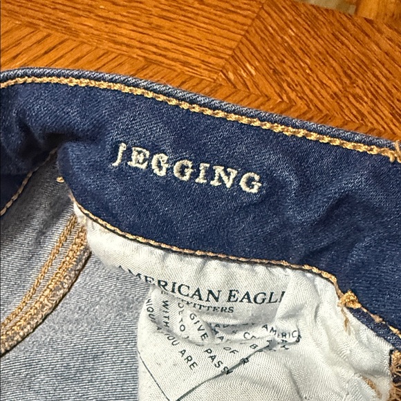 American Eagle Outfitters Dark Blue Skinny Jeans - Picture 4 of 4